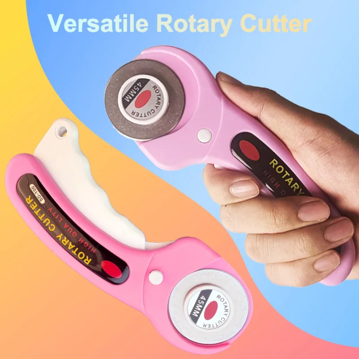 45mm 핑크 패치워크 로터리 커터 컬러 재봉 클립 - - Rotary Cutter For Fabric 45Mm 리뷰 및 가격