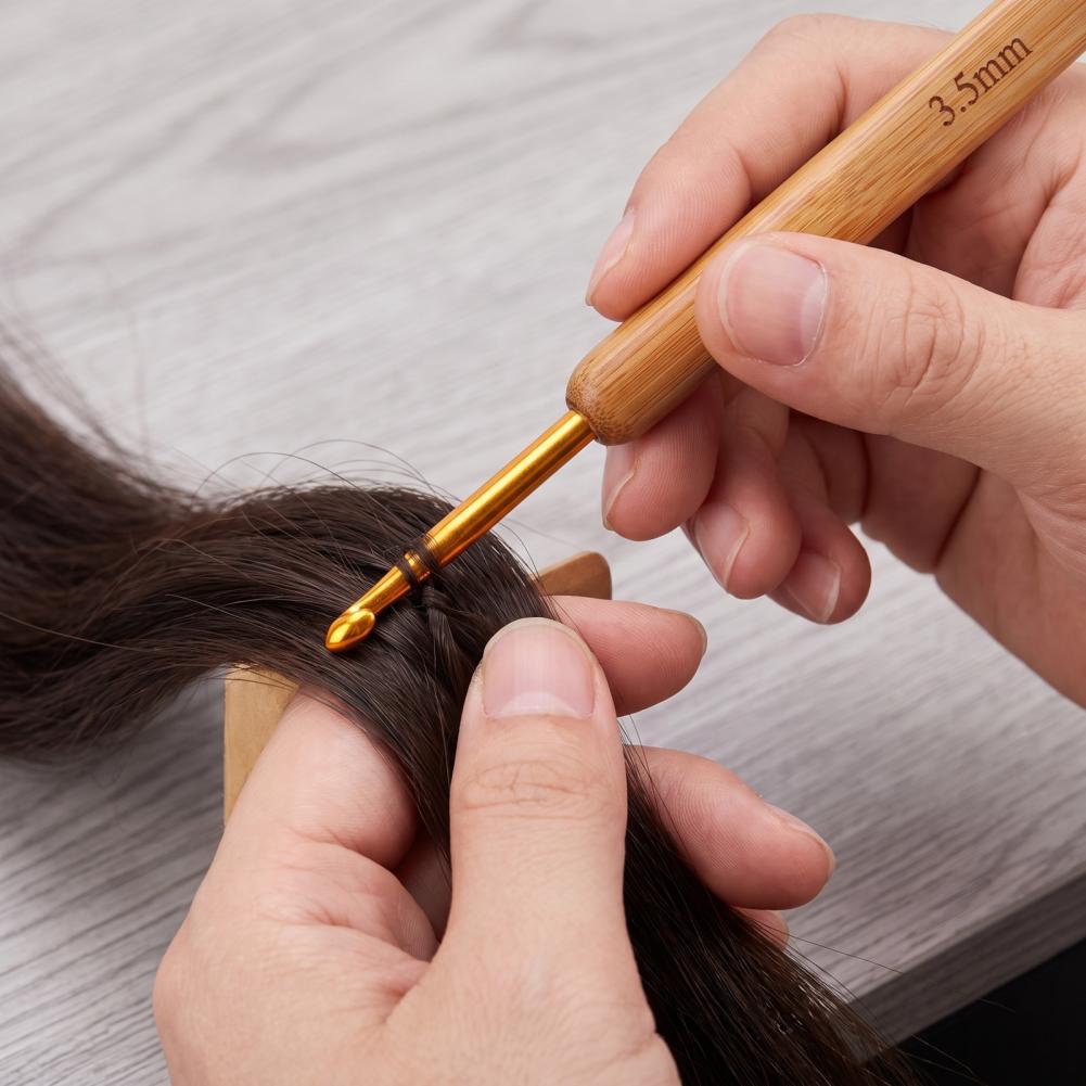 휴대용 코바늘 세트, 6개/11개 세트, 대나무 손잡이 - Wooden Crochet Hooks Ergonomic Handle 리뷰 및 가격
