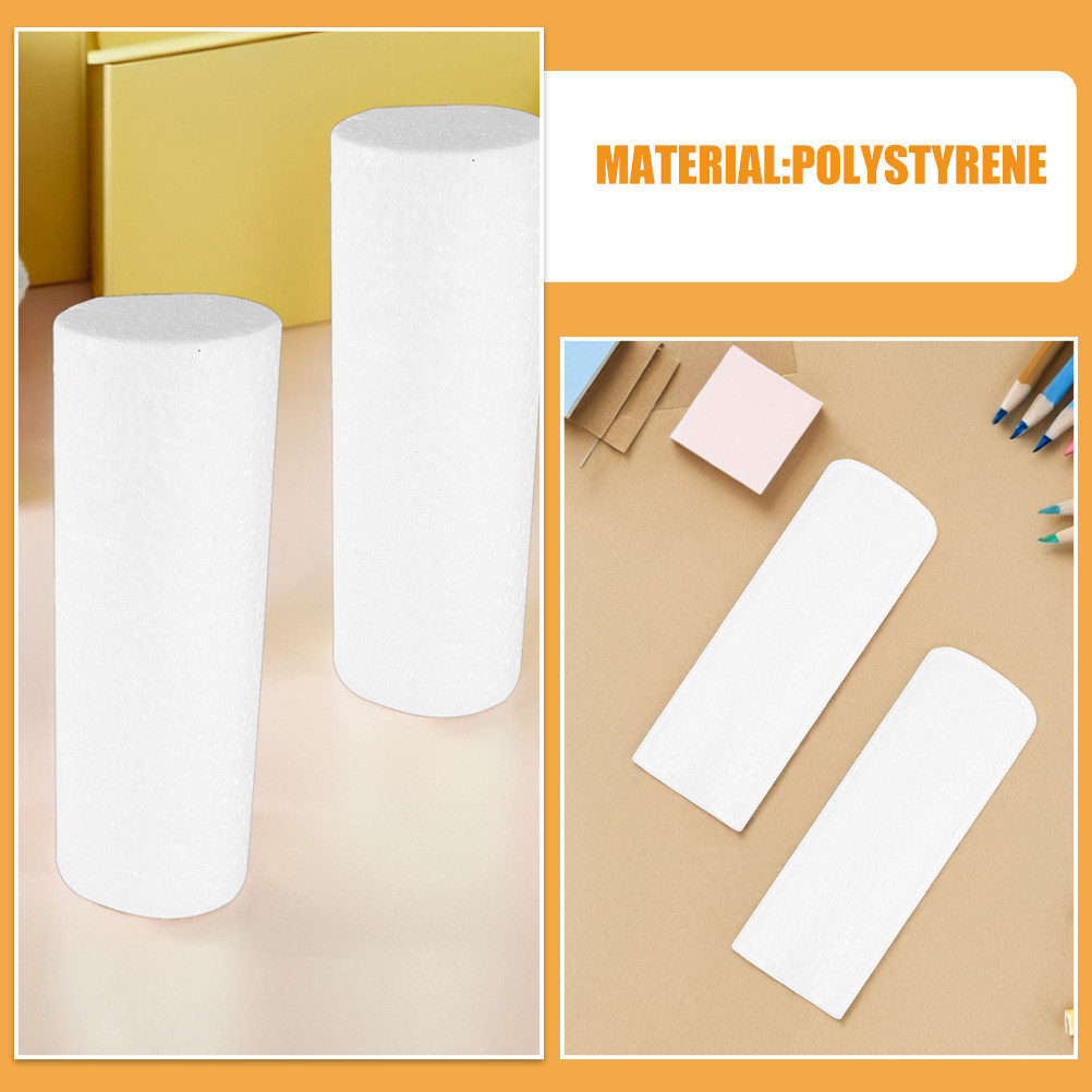 9개입 흰색 폴리스티렌 실린더, DIY 공예, 유아 교 - Painting Supplies 리뷰 및 가격