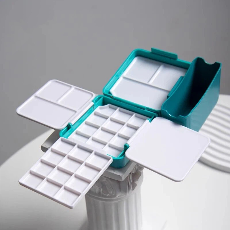 미니 휴대용 고체 수채화 물감 세트, 포켓 여행용 수채 - Watercolor Paint Set Solid Pigment 리뷰 및 가격